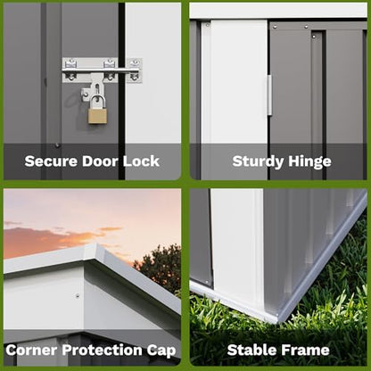 5x3 FT Outdoor Storage Shed