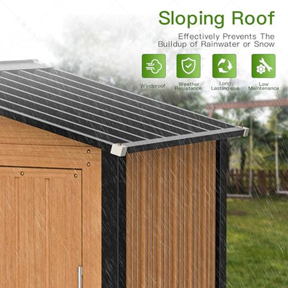 5x3 Ft Outdoor Storage Shed
