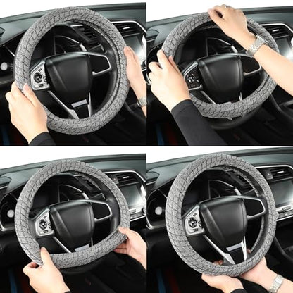 Breathable Steering Wheel Cover Suitable For Four Seasons