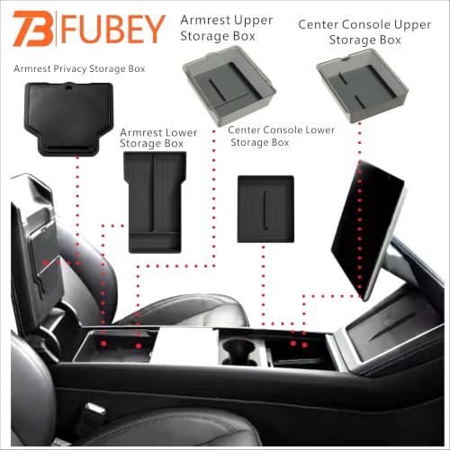 Tesla Model 3 Highland Center Console Organizer 5