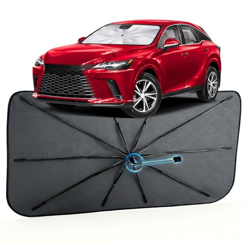 Car Windshield Sun Shade Umbrella for Lexus RX 2023