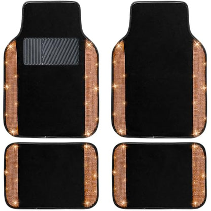Bling Car Floor Mats Full Set