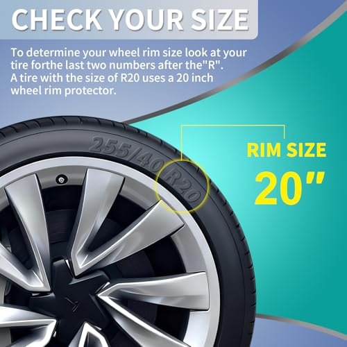 Tesla Wheel Cover 2026 Model Y (4 Count)