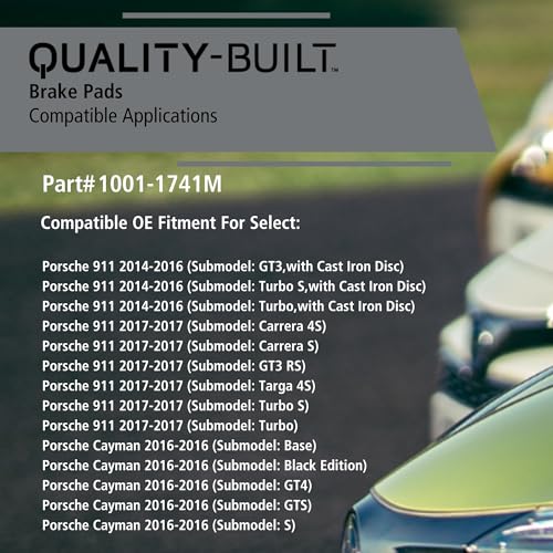 Front Semi Metallic Brake Pads