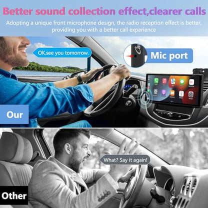 W903 Portable Carplay & Android Auto with Dash Cam