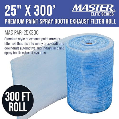 Master Elite Premium Paint Spray Booth Exhaust Filter Roll