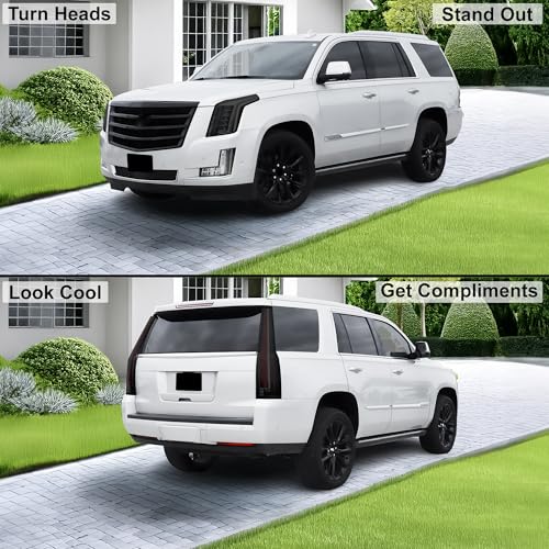 Full Headlight Taillight Tint Kit Fits Cadillac Escalade