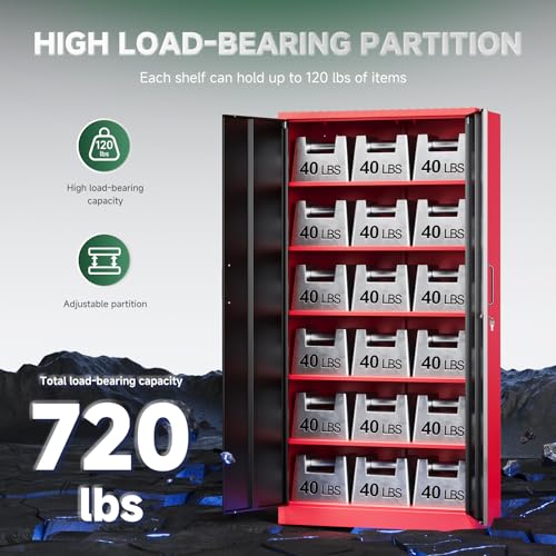Metal Garage Storage Cabinets with Lock