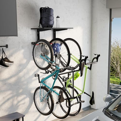 WheelsUp Bike Wall Mount with Shelf