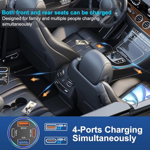 Car Charger USB C (2 Count)