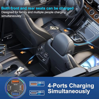 Car Charger USB C (2 Count)