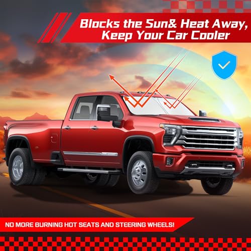 Windshield Sun Shade for Chevy Silverado 2500