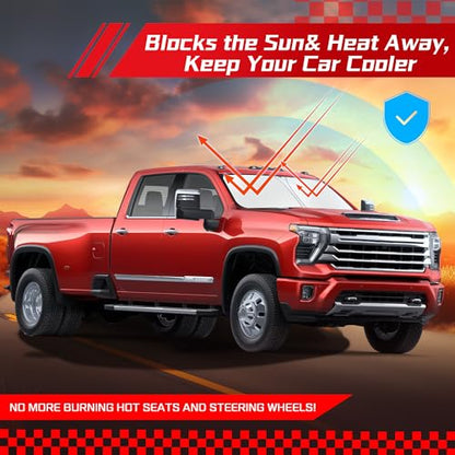 Windshield Sun Shade for Chevy Silverado 2500