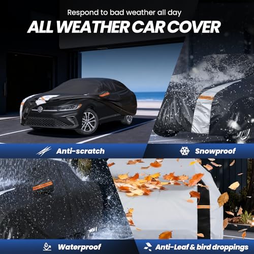 Multi Layer Car Cover Custom Fit for VW Jetta