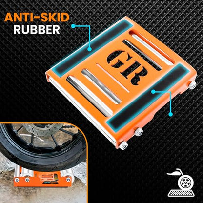 Motorcycle Wheel Cleaning Stand