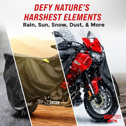 Waterproof Outdoor Motorcycle Cover for Adventure Bikes