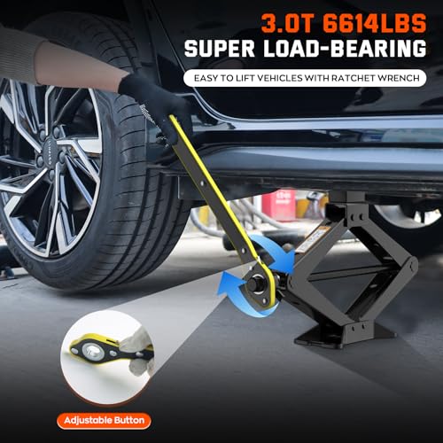 Scissor Jack for Car 3 Ton 6614 LBS