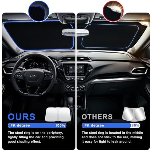 Foldable Front Windshield Sunshade fit for Chevrolet Trailblazer 2021