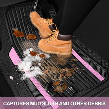 Heavy Duty Rubber Car Mats Metallic