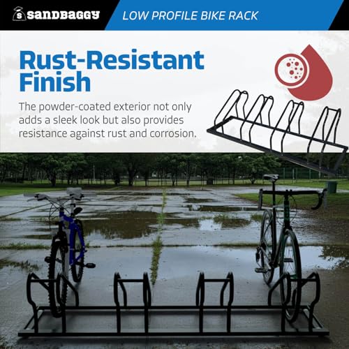 Commercial Low Profile Bike Rack