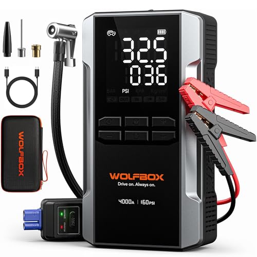 MV24A 4000A Jump Starter with 160PSI Air Compressor