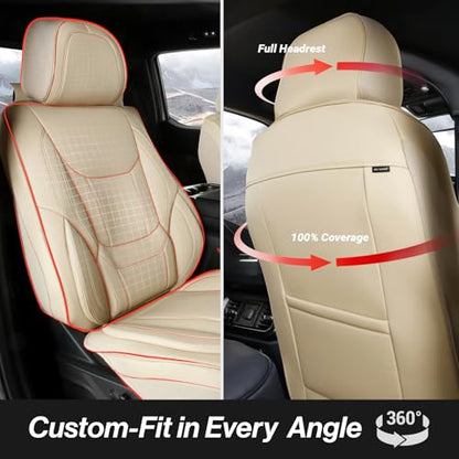 Premium Custom Fit Truck Car Seat Covers Full Set Seat Waterproof