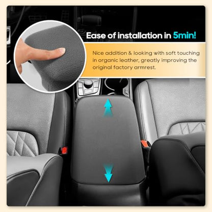 2025 2026 Kia Sportage Silicone Armrest Cover with Armrest Hidden Organizer