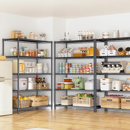 5 Tier Adjustable Storage Shelves (2 Count)
