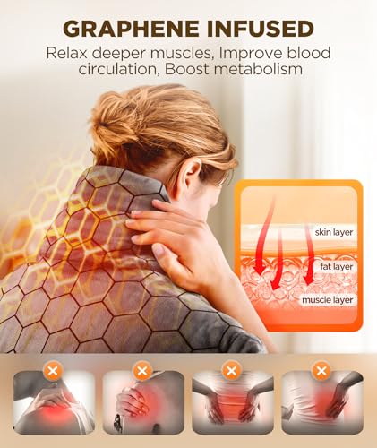 Graphene Infused Heating Pad 3X Deeper Muscle Relief