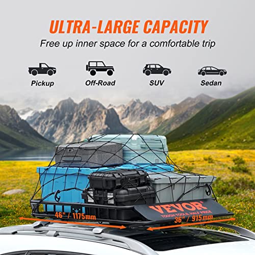 Roof Rack Cargo Basket