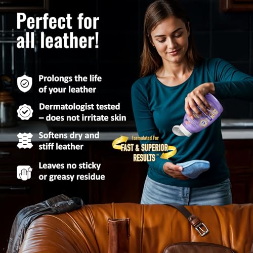 Cleaner and Conditioner 18oz. Bring Leather Back To Life on Furniture (18 Ounce)