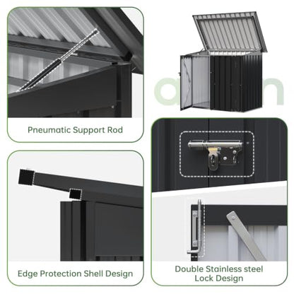 35 Cu.Ft Outdoor Storage Shed