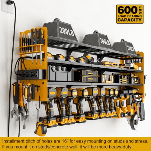 Power Tool Organizer Wall Mount