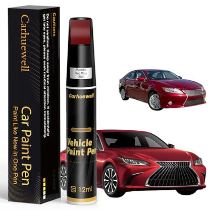 3R1 Matador Red Mica Touch Up Paint Compatible with Toyota
