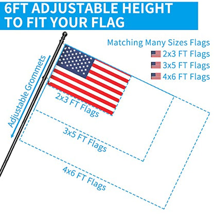 Flag Pole Upgraded Bracket (2 Count)