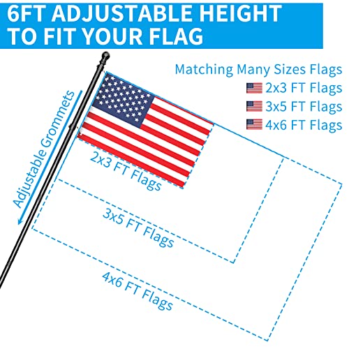 Flag Pole Upgraded Bracket