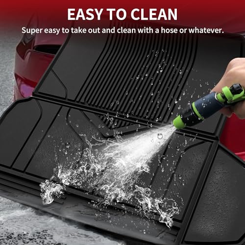 Premium Extra Thick Trunk Mats for Tesla Model S & Plaid 2021