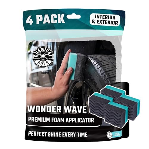 Wonder Wave Durafoam Large Tire Shine Applicator (4 Count)