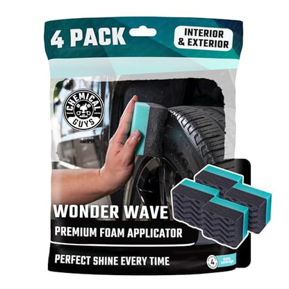 Wonder Wave Durafoam Large Tire Shine Applicator (4 Count)
