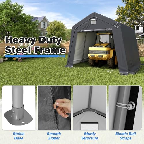 10' x 10' Outdoor Portable Storage Shed