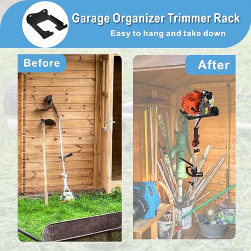 2PCS Garage Organizer Trimmer Rack (2 Count)