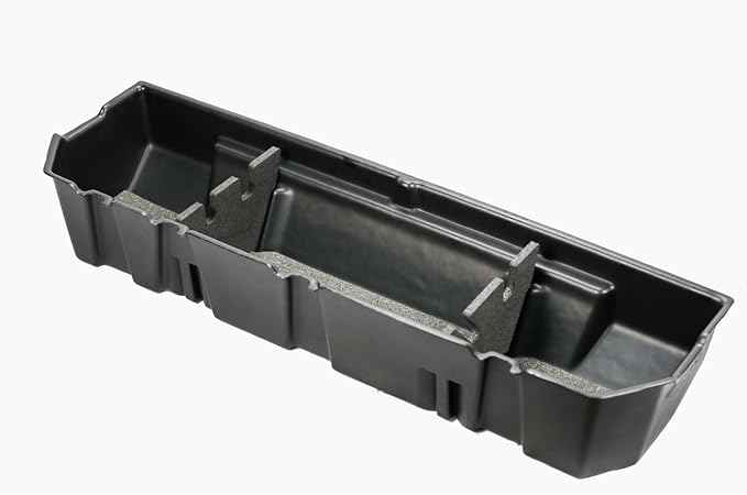 DU-HA DuHa 5074 Under Seat Storage fits 2006-2014 & 2017-2026 Ridgeline | Black Heavy Duty Back Seat Organizer| Easy Installation | Seamless Integration