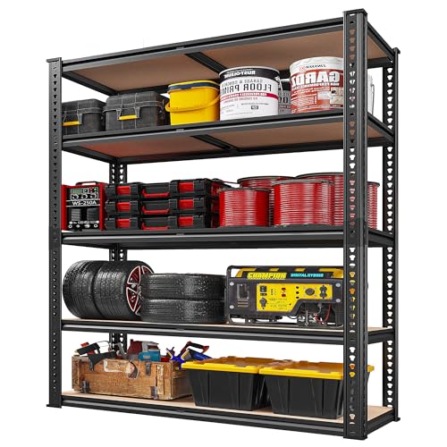 40" W Storage Shelves Load 2500Lbs for Garage Pantry Closet Kitchen