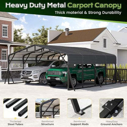20x20FT Metal Carport