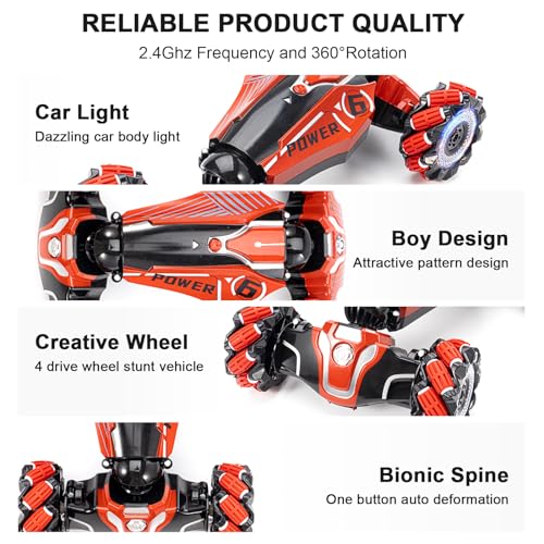 Gesture Sensing RC Stunt car