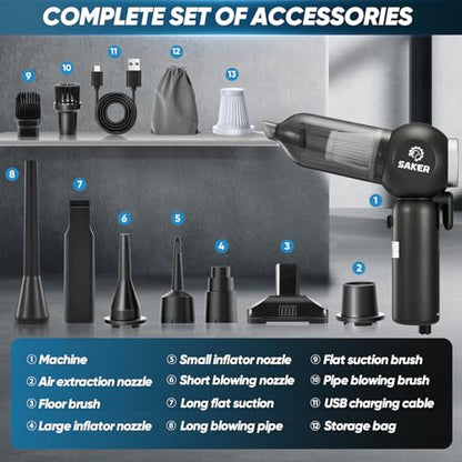 Car Vacuum Portable 6