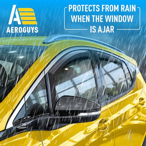 Extra Durable Window Deflectors in (4 Count)