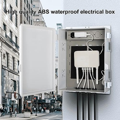 Outdoor Electrical Junction Box with High Power Outlet