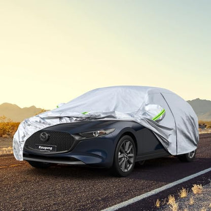 Waterproof Car Cover Custom Fit Mazda 3 Hatchback 2003