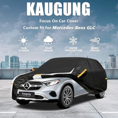 10 Layers Car Cover Custom Fit for Mercedes Benz GLC 2015